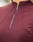 Base Layer Dark Burgundy