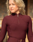 Base Layer Dark Burgundy