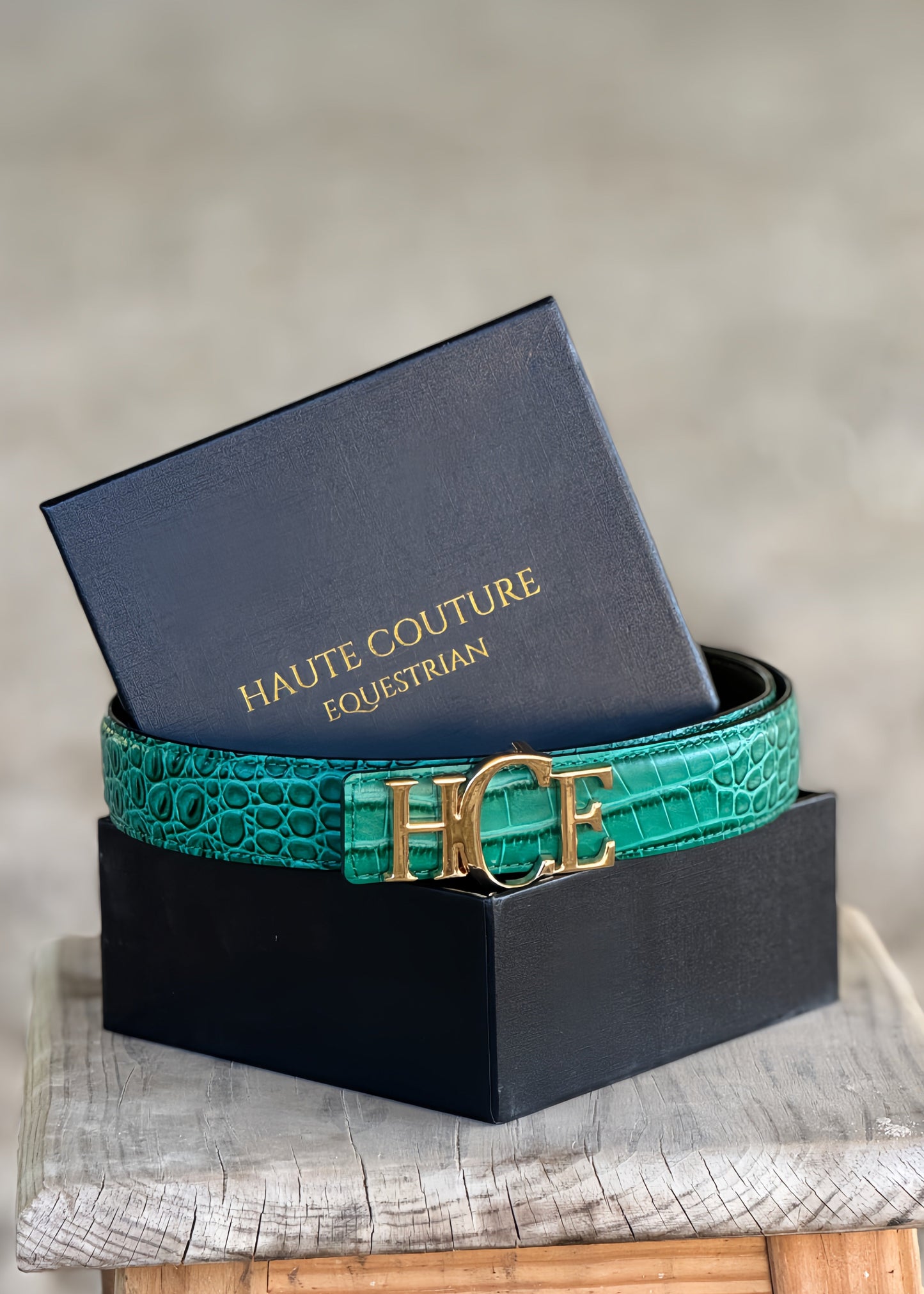 Cinturón Croco Green