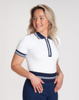Base Layer Polo OM White