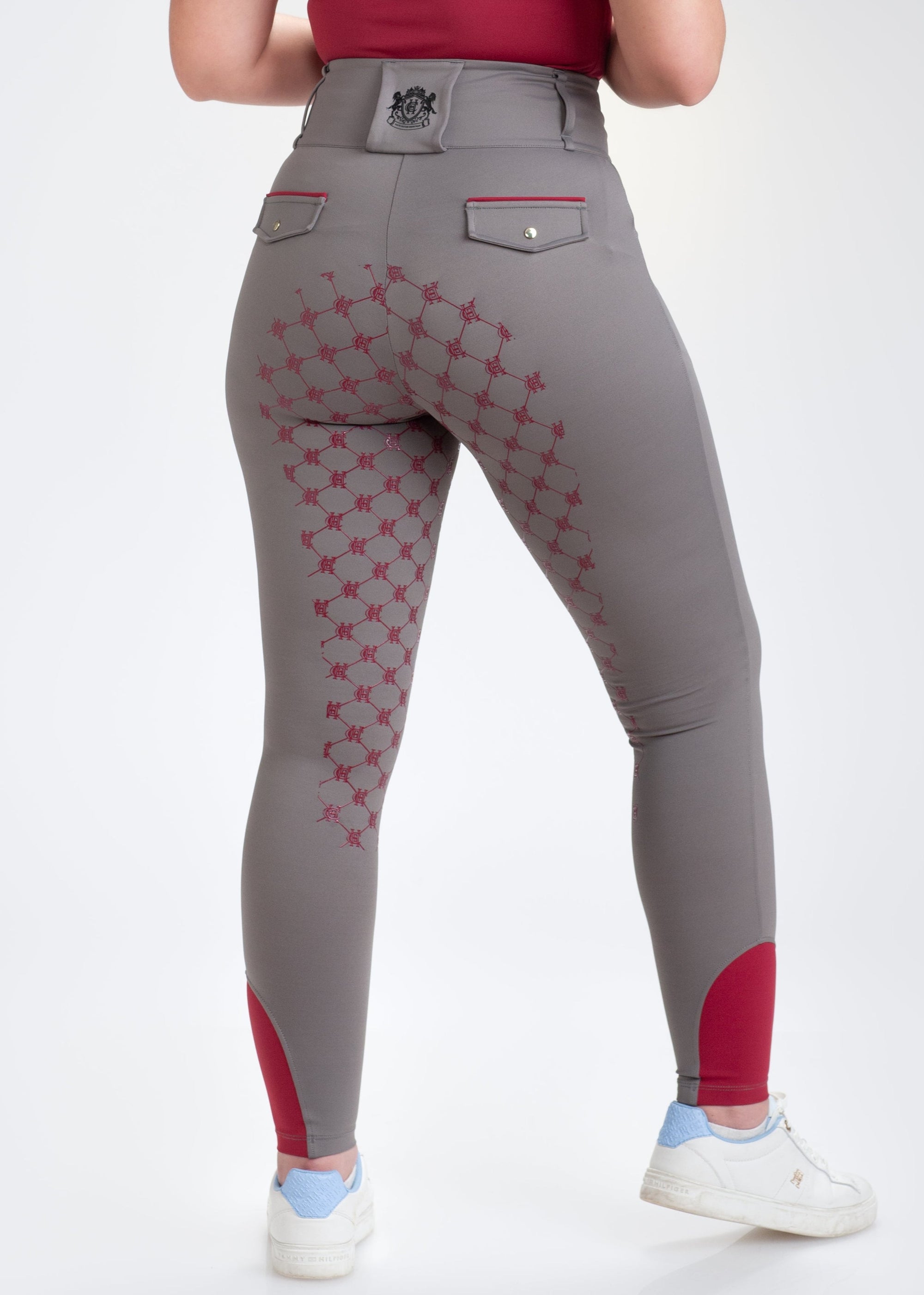 Breegging Grey-Burgundy