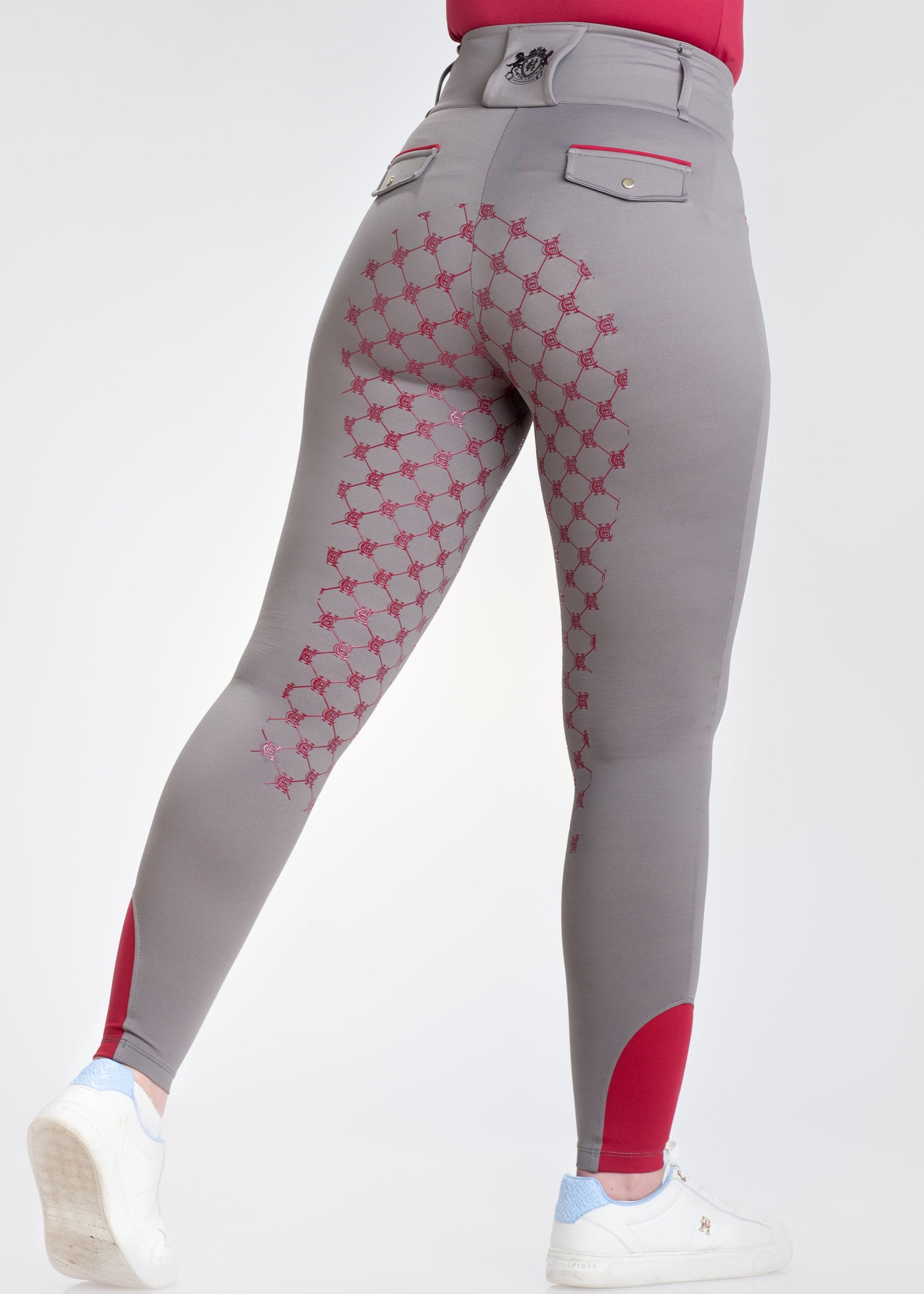 Breegging Grey-Burgundy