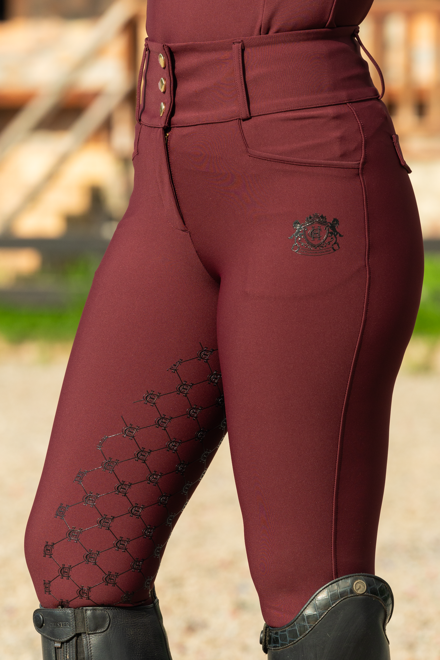 Breegging Dark Burgundy