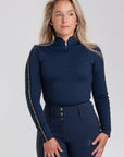 Base Layer Black Line Navy