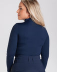 Base Layer Black Line Navy